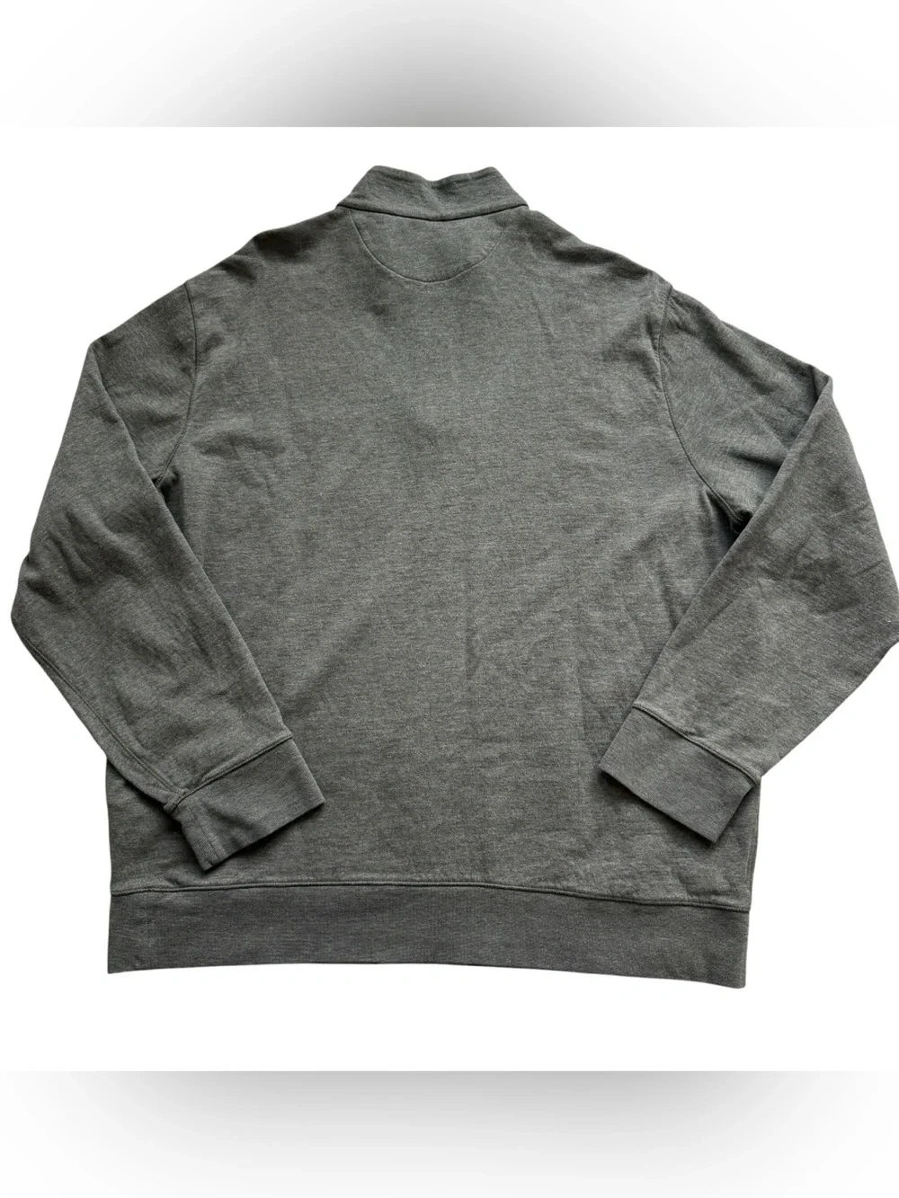 Polo Ralph Lauren Quarter Zip Pullover XXL Olive Green Sweater Pony Logo Preppy